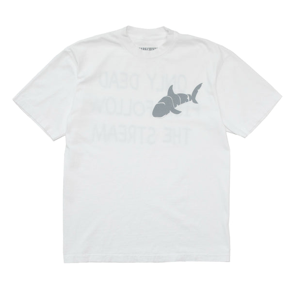 Sharkchives Logo T-Shirt - White