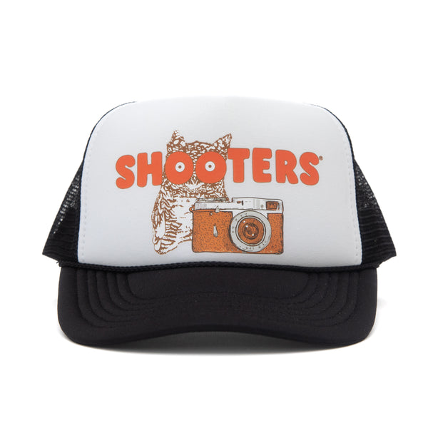Shooters Hat - Black/White