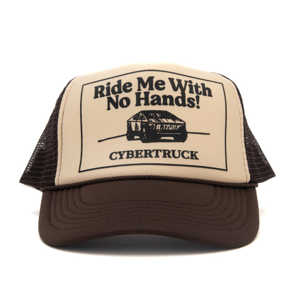 Neo-Vintage CyberFuck Hat - Brown/Beige